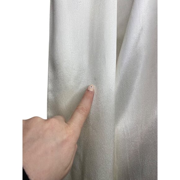 Vintage Gunne Sax Victorian Ivory Lace Back Button-Up Blouse With High Collar 11 - Picture 7 of 10